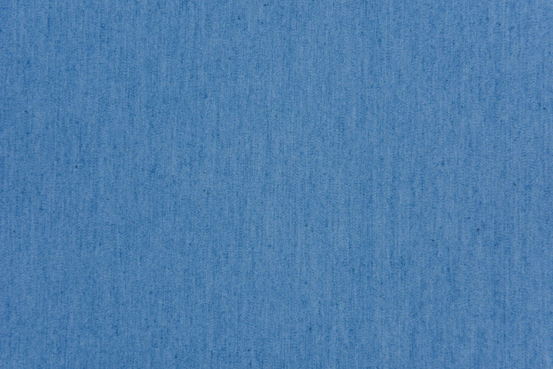 4.8 oz Cotton Stretch Denim Chambray Fabric Light Weighted Stretch Denim Fabric/56 Inches Wide - G.k Fashion Fabrics Light Blue Indigo - 40 / Swatch 10cm x 10cm denim