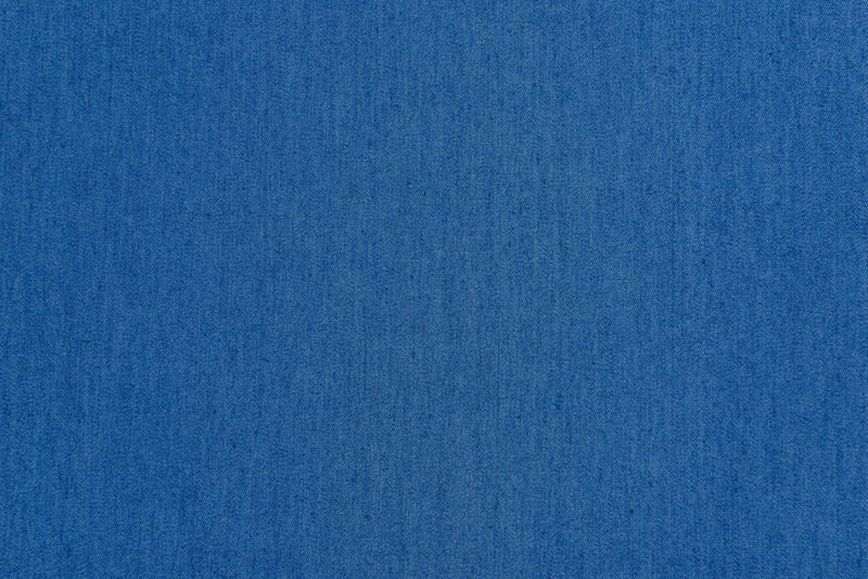 4.8 oz Cotton Stretch Denim Chambray Fabric Light Weighted Stretch Denim Fabric/56 Inches Wide - G.k Fashion Fabrics Medium Blue Indigo - 48 / Swatch 10cm x 10cm denim