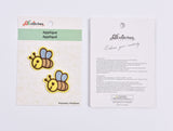 Bee Patches on Iron (2 Piece per Pack) - G.k Fashion Fabrics Patches