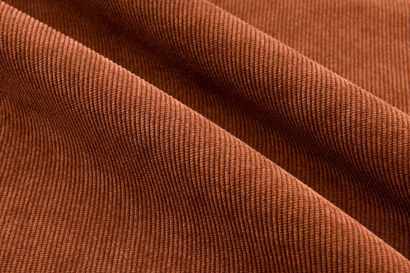 16Wale Corduroy Stretch Fabric - Classic Retro Corduroy Fabric - G.k Fashion Fabrics Toffee- 098 / Price per Half Yard corduroy