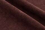 16Wale Corduroy Stretch Fabric - Classic Retro Corduroy Fabric - G.k Fashion Fabrics Brown - 100 / Price per Half Yard corduroy