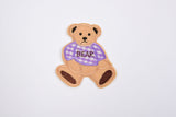 Teddy Bear Patch (2 Pieces Pack) Iron on , Sew on, Embroidered patches. - GK- 50 - G.k Fashion Fabrics