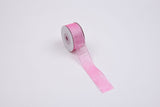 Sparkle sheer ribbon 25 mm wide - G.k Fashion Fabrics