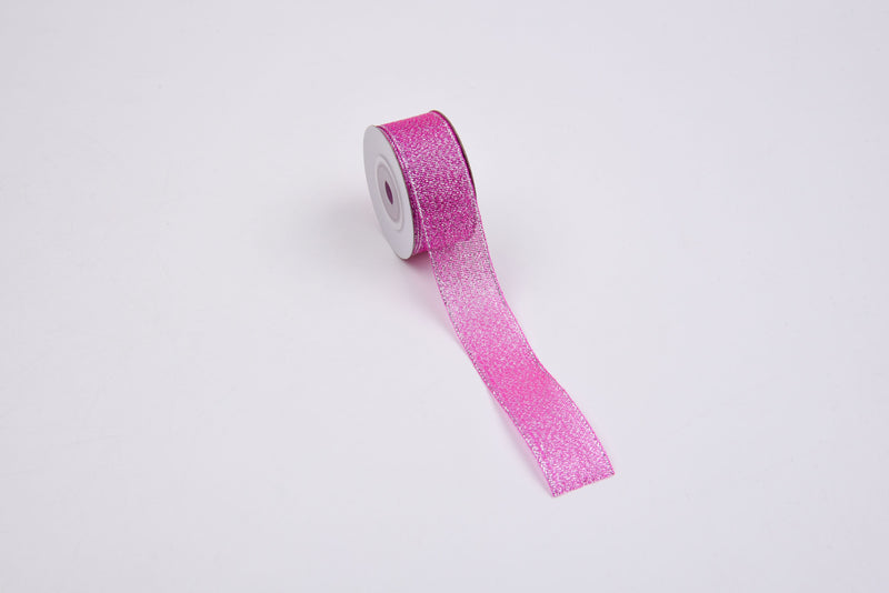 Sparkle sheer ribbon 25 mm wide - G.k Fashion Fabrics