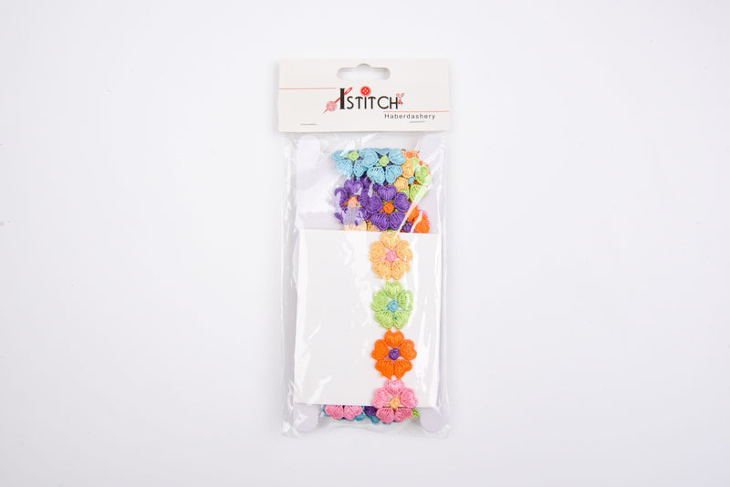 Daisy Flower Crochet Lace Trim - G.k Fashion Fabrics
