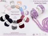 Fur Loop Yarn - G.k Fashion Fabrics