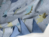 Alpine Fleece Dinosaur Print Fabric - G.k Fashion Fabrics fabric