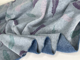 Alpine Fleece Feathers Print Fabric - G.k Fashion Fabrics fabric