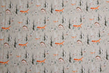 Alpine Fleece Forest Print Fabric- 5000 - G.k Fashion Fabrics fabric