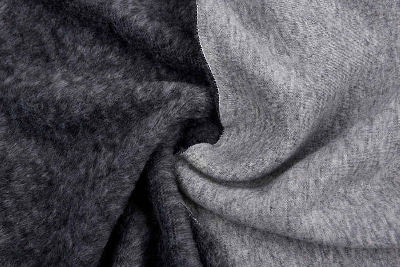 Alpine Fleece Plain Fabric With Matching Rib / Cotton sweatshirt