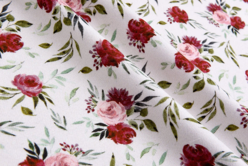 Floral Print Linen fabric 5033