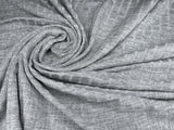 Bamboo Lycra Rib Jersey Fabric - G.k Fashion Fabrics