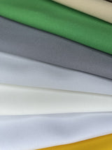 Mini Matt fabric, multifunctional polyester fabric for hospitality uniforms, aprons, tablecloths. Also known as Bi-Stretch Fabric. - G.k Fashion Fabrics fabric