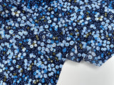 Bright floral - Washed 100% Cotton Poplin Reactive Print - 8022 - G.k Fashion Fabrics cotton poplin