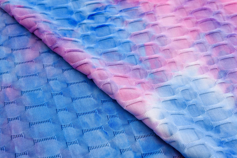 Bubble Jacquard Tie-Dye Sports Fabric - G.k Fashion Fabrics sport