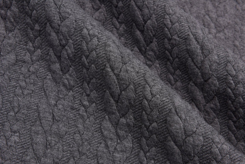 Cable Knit Jacquard Fabric / Quilted Knit Jacquard – G.k Fashion