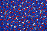 Cherries Dots Print - Washed 100% Cotton Poplin - 8107 - G.k Fashion Fabrics cotton poplin