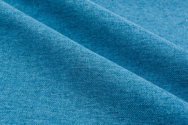 Classic Mélange Linen Look Upholstery Fabric GK-6580/22 - G.k Fashion Fabrics Turquoise - 23 / Price per Half Yard