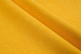 Classic Mélange Linen Look Upholstery Fabric GK-6580/22 - G.k Fashion Fabrics Canary Yellow - 10 / Price per Half Yard