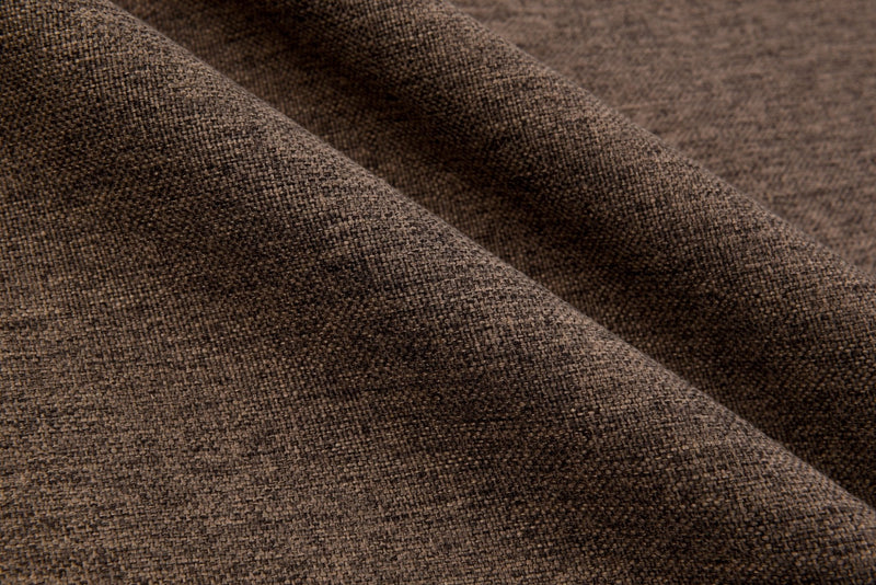 Classic Mélange Linen Look Upholstery Fabric GK-6580/22 - G.k Fashion Fabrics Dark Beige - 20 / Price per Half Yard