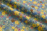 Colorful Floral All Over Print - Washed 100% Cotton Poplin -9763 - G.k Fashion Fabrics cotton poplin