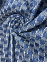Cotton Denim Jacquard Fabric - G.k Fashion Fabrics denim