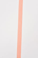 Cotton Herringbone Twill Webbing - G.k Fashion Fabrics Peach / 10mm ( 13/32" ) / Price Per Half Yard