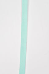 Cotton Herringbone Twill Webbing - G.k Fashion Fabrics Mint / 10mm ( 13/32" ) / Price Per Half Yard