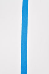 Cotton Herringbone Twill Webbing - G.k Fashion Fabrics Azure / 10mm ( 13/32" ) / Price Per Half Yard