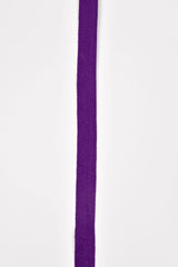 Cotton Herringbone Twill Webbing - G.k Fashion Fabrics Dark Violet / 10mm ( 13/32" ) / Price Per Half Yard