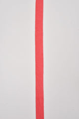 Cotton Herringbone Twill Webbing - G.k Fashion Fabrics Brink Pink / 10mm ( 13/32" ) / Price Per Half Yard