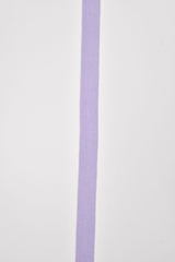Cotton Herringbone Twill Webbing - G.k Fashion Fabrics Lilac / 10mm ( 13/32" ) / Price Per Half Yard