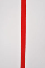 Cotton Herringbone Twill Webbing - G.k Fashion Fabrics Red / 10mm ( 13/32" ) / Price Per Half Yard