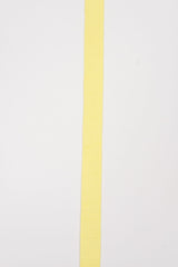 Cotton Herringbone Twill Webbing - G.k Fashion Fabrics Canary / 10mm ( 13/32" ) / Price Per Half Yard