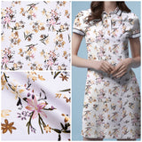 Cotton Spandex Jersey Floral Print Fabric - S1039 - G.k Fashion Fabrics jersey