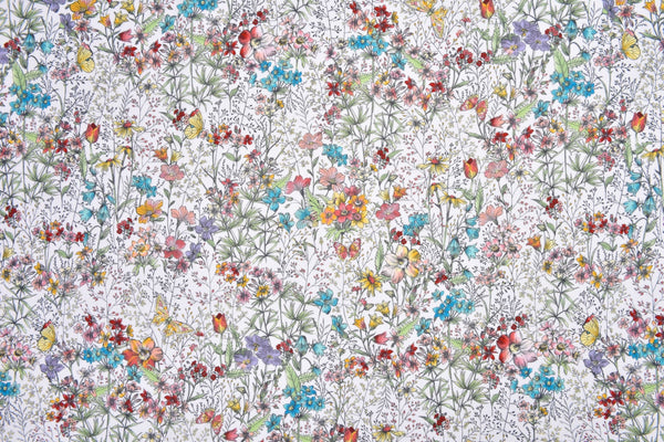 Cotton Woven Plain Textured Botanical Digital Print Fabric - D#3 - G.k Fashion Fabrics Price Per Half Yard cotton poplin