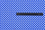Cotton Woven Plain Textured Polka Dots Digital Print Fabric - G.k Fashion Fabrics