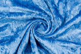 Crushed Velvet fabric, Panne Velour Fabric, 100% Polyester Velvet - G.k Fashion Fabrics Aqua- 013 / Price per Half Yard fabric