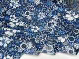 Cute small floral - Washed 100% Cotton Poplin Reactive Print -8044 - G.k Fashion Fabrics cotton poplin