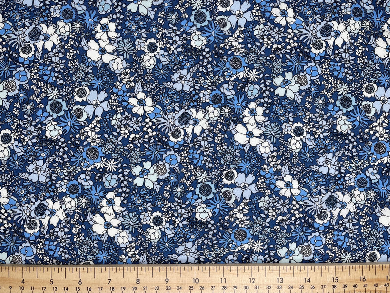 Colorful Floral All Over Print - Washed 100% Cotton Poplin -9763 – G.k  Fashion Fabrics