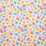 Cute Vintage Style Flowers Print - Washed 100% Cotton Poplin - 8099 - G.k Fashion Fabrics cotton poplin