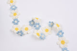 Daisy Flower Crochet Lace Trim - Gk - 8 - 2 Yards Pack - G.k Fashion Fabrics