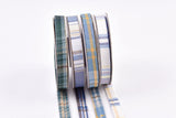 Denim Webbing Plaid Checks Ribbon - G.k Fashion Fabrics