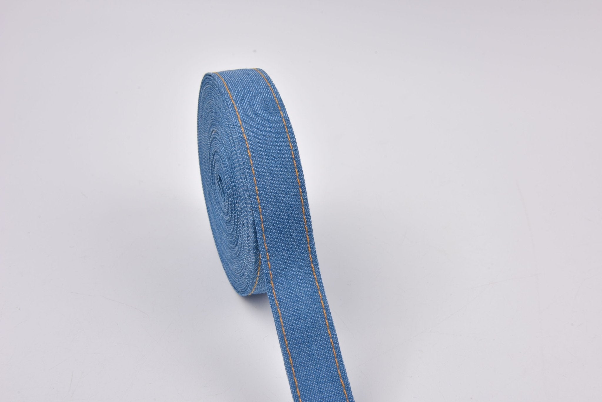 Denim Webbing With side stitches, Selling by Half Yard – G.k Fashion ...