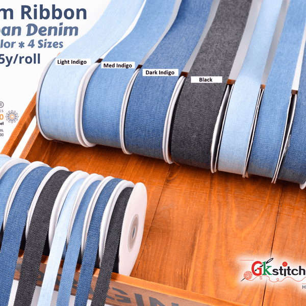 み*様 Andmary Baby ribbon denim denim-webbingribbon-