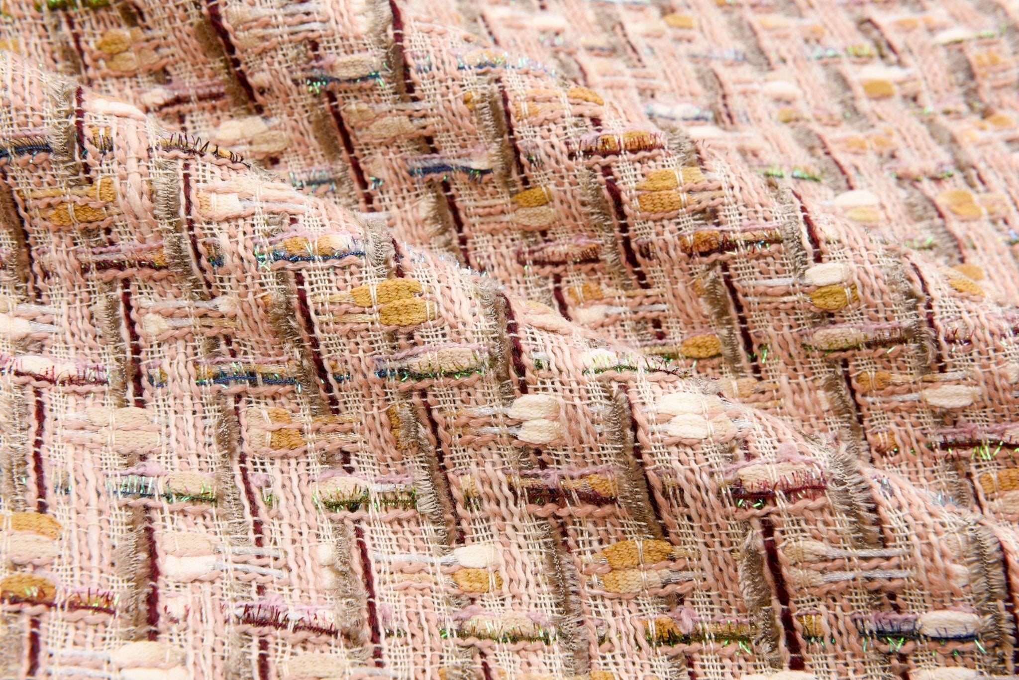 Designer Italian Tweed Fabric - 6194 – G.k Fashion Fabrics