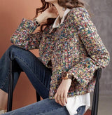 Designer Italian Tweed Fabric - 6195 - G.k Fashion Fabrics