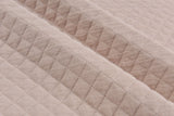 Diamond Quilted Double Gauze Insulated Embroidery - G.k Fashion Fabrics