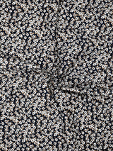 Ditsy floral - Washed 100% Cotton Poplin Reactive Print - 8006 - G.k Fashion Fabrics cotton poplin