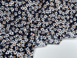 Ditsy floral - Washed 100% Cotton Poplin Reactive Print - 8006 - G.k Fashion Fabrics Color 1 / Price per Half Yard cotton poplin